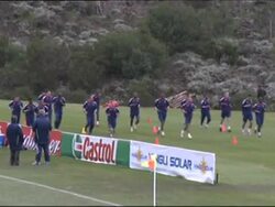 CLEAN: SOUTH AFRICA, Knysna : The France World Cup squad resumed training in Knysna on  News Clip