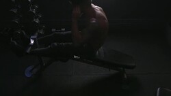 Muscular Physique Stock Footage