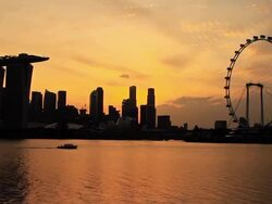 Sunset City Time Lapse Stock Footage