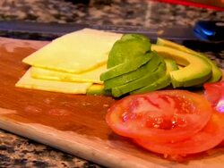 Kitchen preps 2 Stock Footage