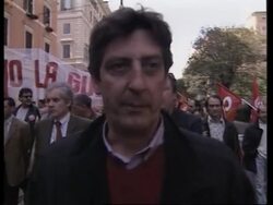 Flags set alight at anti-war protest News Clip