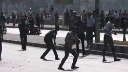 Clashes between supporters and opponents of Morsi; women at pro-army rally in Cairo News Clip