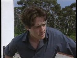 Four Weddings And A Funeral Premiere, Mickey Blue Eyes Premiere, Liz Hurley Split News Clip