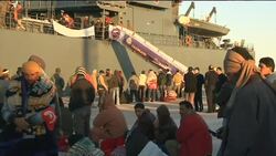 Refugees continue to leave port en route back to Egypt Instructional Video