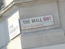 The Mall, Olympic London General Views on July 21, 2012 in London, England (Footage by Getty Images) Stock Footage
