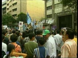 PHILIPPINES: MANILA: FILIPINO CHINESE PROTEST AT INDONESIAN EMBASSY News Clip