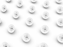 High angle up from single Satellite Dish (Commercial) revealing many Stock Footage