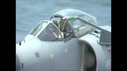 HMS Illustrious Aircraft Carrier Stockshots News Clip