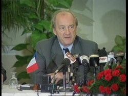 Joint presser by French and Indian foreign ministers. News Clip