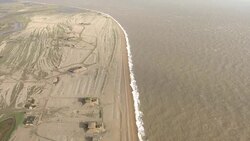 Sizewell A and B nuclear power station aerials News Clip
