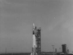 Gemini X Prepares for Launch Stock Footage