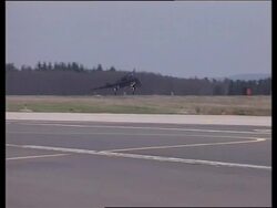GERMANY: KOSOVO: STEALTH FIGHTERS ARRIVE News Clip