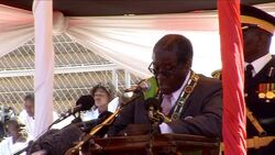 CLEAN: Mugabe declares himself fit at 88, pushes for new vote News Clip