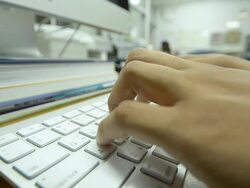 In the office Stock Footage