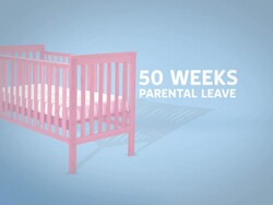 Parents will now be able to divide a year of parental leave in any combination News Clip
