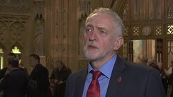 Interview with Jeremy Corbyn following cross-party meeting on tackling sexual harassment at Westminster News Clip
