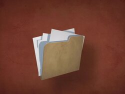 Computer Folders In Workflow Stock Footage