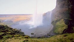 Iceland landscape Stock Footage