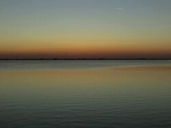 Sunset at Sea Stock Footage