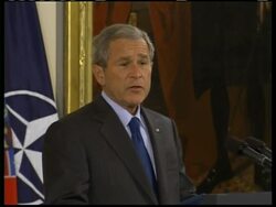 US takes steps to get Albania, Croatia into NATO; NATO Sec Gen News Clip