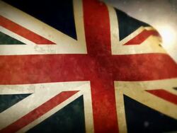 Waving Flag - Britain Stock Footage