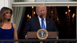 Trump Hosts July Fourth Military Families Picnic News Clip