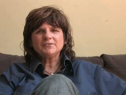 Amy Ray Interview (clip 3) Stock Footage