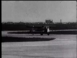 Mrs Beryl Markham is hailed by America after Great Flight. News Clip