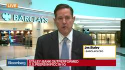 Barclays’s Staley: Feel Good About Overall 1Q Performance News Clip