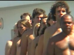 Hundreds photographed nude in Miami News Clip