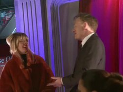 Jared Harris at the Sherlock Holmes: A Game Of Shadows: European Premiere at Empire Leicester Square on December 08, 2011 in London, England (Footage by WireImage Video/Getty Images) Stock Footage