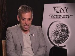 INTERVIEW: Joe Mantello says it's surreal to be nominated for acting, describes his favorite Tony memory at the Gershwin TheatreÃ‰ Stock Footage