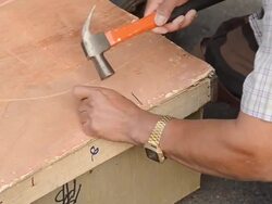 Nailing Stock Footage