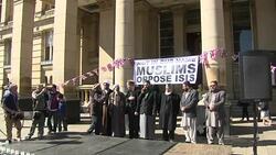 Muslims hold rally against terrorism in Birmingham News Clip