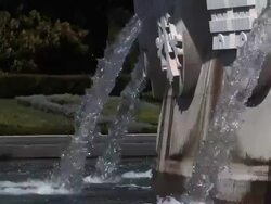 The Fountain Closer Stock Footage