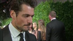 David Gandy Interview On The Red Carpet News Clip
