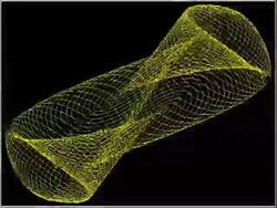 Lissajous type 2  seamless loop Stock Footage