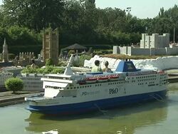 Block Shot Mini Europe Brussels Belgium Stock Footage