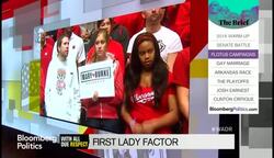 Michelle Obama, Up in Arms News Clip