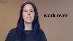 PHRASAL VERB WORK part 1 Instructional Video