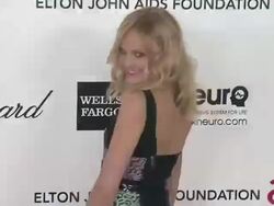 Malin Akerman at Elton John Aids Foundation Celebrates 20th Annual Academy Awards Viewing Party Stock Footage