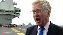 Interview with Defence Secretary Michael Fallon News Clip