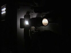 Old 8mm Film Projector Stock Footage