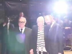 Vanessa Redgrave and Ralph Fiennes, Brian Cox at the Coriolanus Gala Premiere: 55th London Film Festival at London England. (Footage by WireImage Video/Getty Images Entertainment Video) Stock Footage