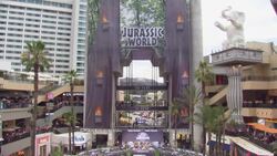 B-Roll, Premiere Jurassic Parc, part 7/7 Stock Footage