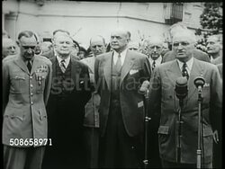 US Celebrates General Lucius Clay As He Retires News Clip