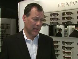 Prada and Sunglass Hut Open the First Temporary Eyewear Concept Store Stock Footage