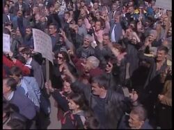 MONTENEGRO: PRO-SERB DEMONSTRATION News Clip