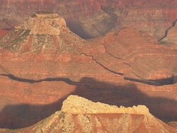 WS AERIAL View of Pima Point, Grand Canyon / Arizona, United States Stock Footage