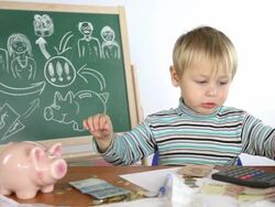 kid financier Stock Footage